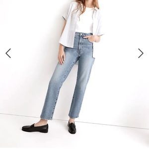 Madewell The Perfect Vintage Straight Crop NWOT